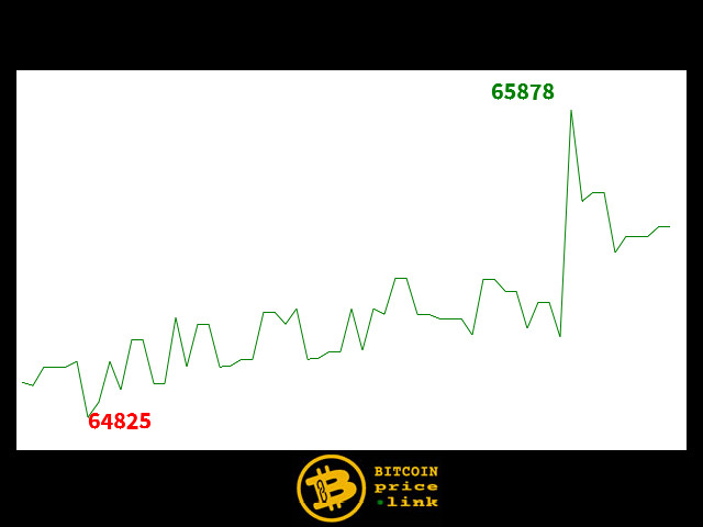 Bitcoin movement Within less than 11 minutes - Tue, 05 Mar 2024 17:45:00 GMT